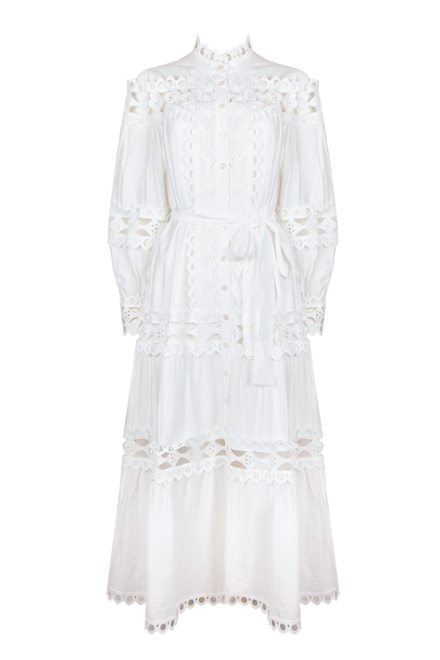 BOHIEM DRESS WHITE