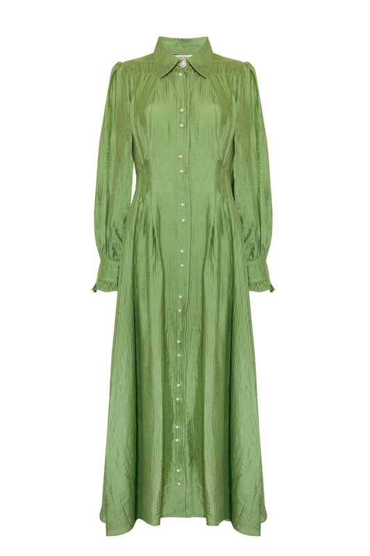 LYLA DRESS GREEN