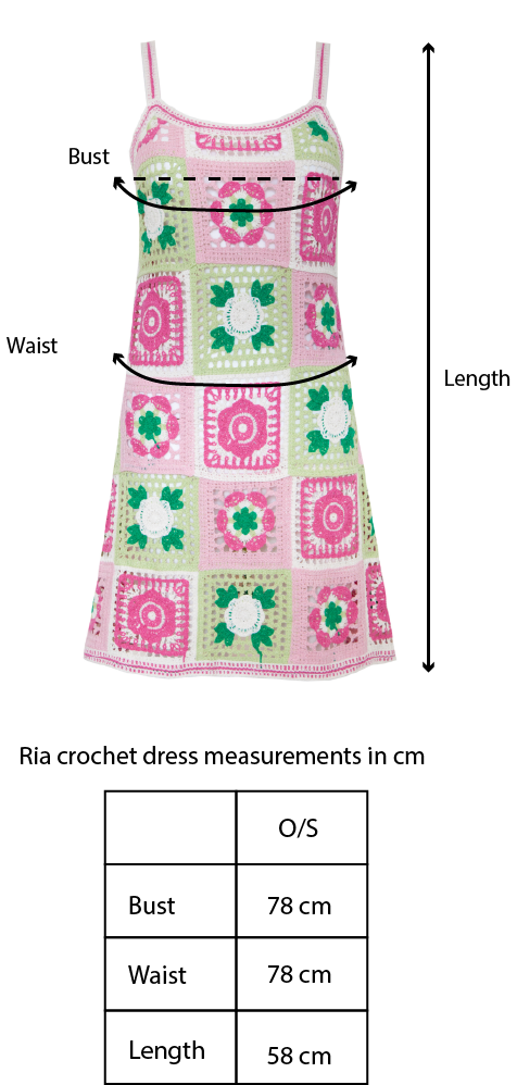 RIA CROCHET DRESS